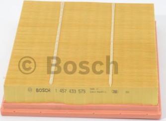 BOSCH 1 457 433 579 - Воздушный фильтр, двигатель unicars.by