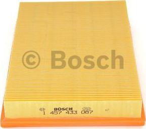 BOSCH 1 457 433 087 - Воздушный фильтр, двигатель unicars.by