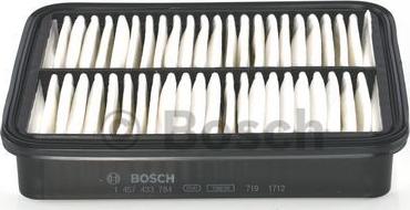 BOSCH 1 457 433 784 - Воздушный фильтр, двигатель unicars.by