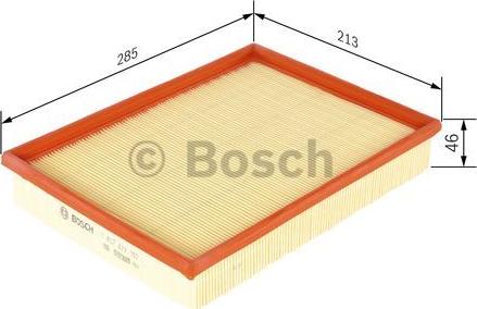 BOSCH 1 457 429 987 - Воздушный фильтр, двигатель unicars.by