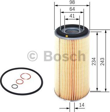 BOSCH 1 457 429 600 - Масляный фильтр unicars.by