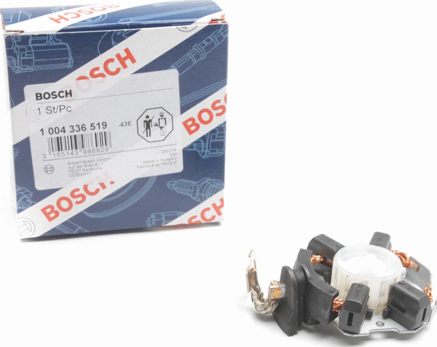 BOSCH 1 004 336 519 - Кронштейн, угольная щетка unicars.by