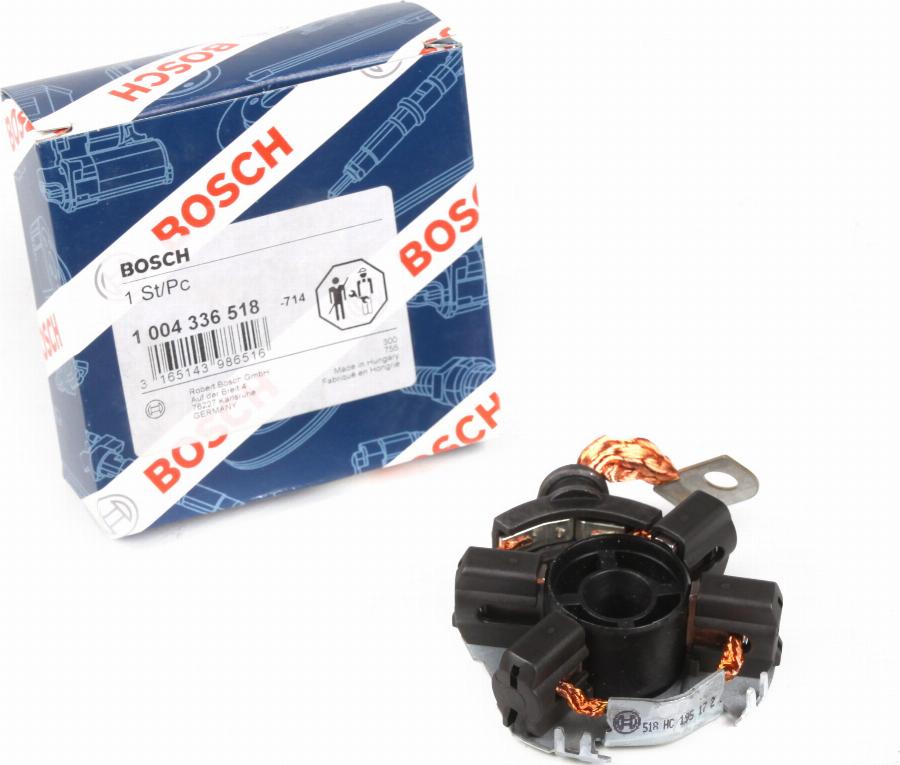 BOSCH 1 004 336 518 - Кронштейн, угольная щетка unicars.by