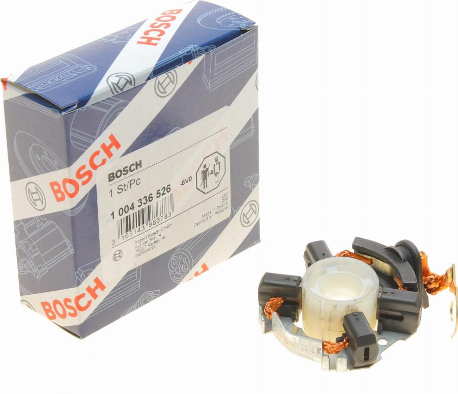 BOSCH 1 004 336 526 - Кронштейн, угольная щетка unicars.by