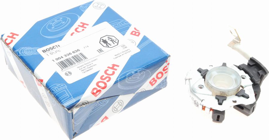 BOSCH 1 004 336 636 - Кронштейн, угольная щетка unicars.by