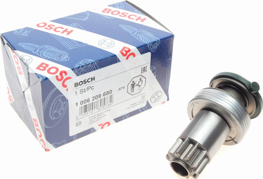 BOSCH 1 006 209 680 - Ведущая шестерня, бендикс, стартер unicars.by