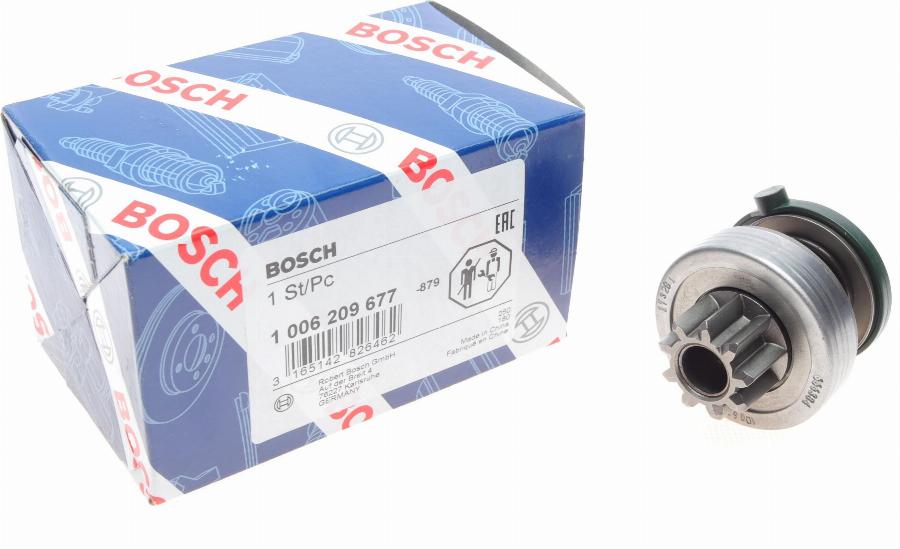 BOSCH 1 006 209 677 - Ведущая шестерня, бендикс, стартер unicars.by