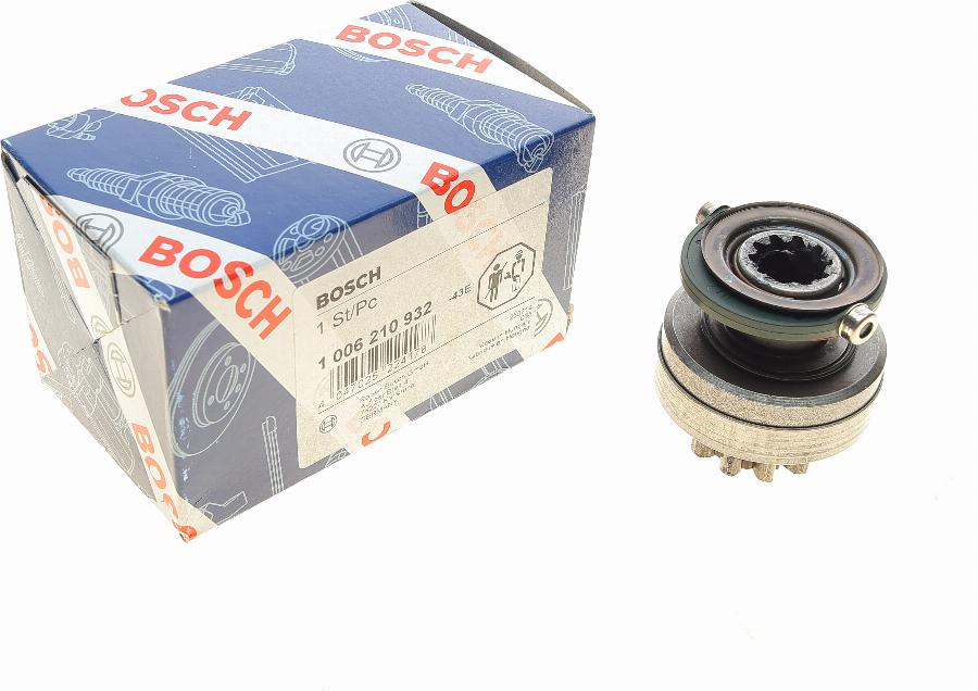 BOSCH 1 006 210 932 - Ведущая шестерня, бендикс, стартер unicars.by