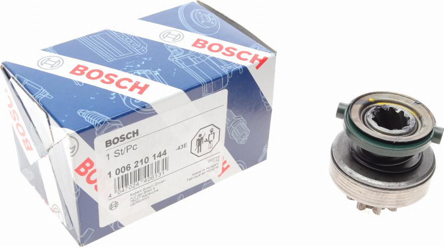 BOSCH 1 006 210 144 - Ведущая шестерня, бендикс, стартер unicars.by