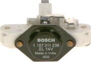 BOSCH 1 197 311 238 - Регулятор напряжения, генератор unicars.by