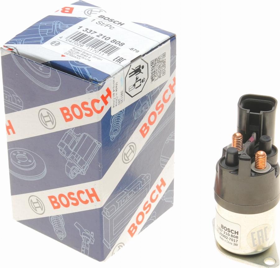 BOSCH 1 337 210 808 - Реле, рабочий ток unicars.by