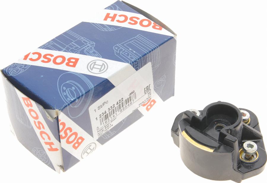 BOSCH 1234332422 - Бегунок распределителя зажигани unicars.by