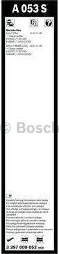 BOSCH 3 397 009 053 - Щетка стеклоочистителя unicars.by