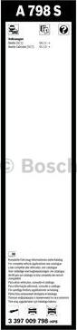 BOSCH 3 397 009 798 - Щетка стеклоочистителя unicars.by