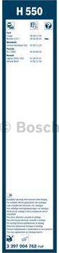 BOSCH 3 397 004 762 - Щетка стеклоочистителя unicars.by