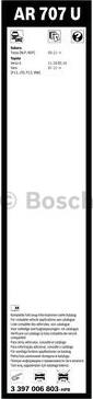 BOSCH 3 397 006 803 - Щетка стеклоочистителя unicars.by