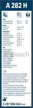 BOSCH 3 397 008 634 - Щетка стеклоочистителя unicars.by