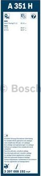 BOSCH 3 397 008 192 - Щетка стеклоочистителя unicars.by