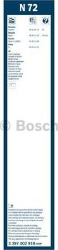 BOSCH 3 397 002 918 - Щетка стеклоочистителя unicars.by