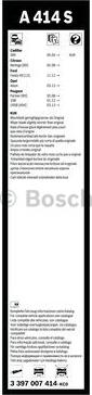 BOSCH 3 397 007 414 - Щетка стеклоочистителя unicars.by