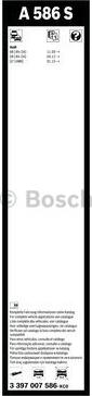 BOSCH 3 397 007 586 - Щетка стеклоочистителя unicars.by