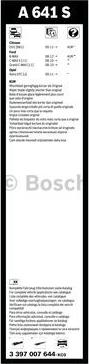 BOSCH 3 397 007 644 - Щетка стеклоочистителя unicars.by