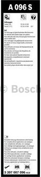 BOSCH 3 397 007 096 - Щетка стеклоочистителя unicars.by