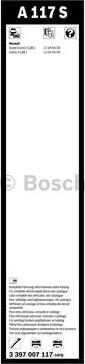 BOSCH 3 397 007 117 - Щетка стеклоочистителя unicars.by