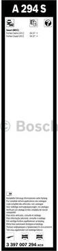 BOSCH 3 397 007 294 - Щетка стеклоочистителя unicars.by