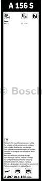 BOSCH 3 397 014 156 - Щетка стеклоочистителя unicars.by