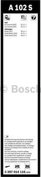 BOSCH 3 397 014 116 - Щетка стеклоочистителя unicars.by