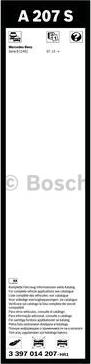 BOSCH 3 397 014 207 - Щетка стеклоочистителя unicars.by