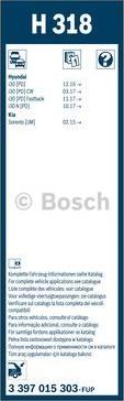 BOSCH 3 397 015 303 - Щетка стеклоочистителя unicars.by