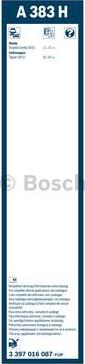 BOSCH 3 397 016 087 - Щетка стеклоочистителя unicars.by