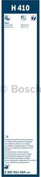 BOSCH 3 397 011 434 - Щетка стеклоочистителя unicars.by