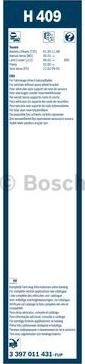 BOSCH 3 397 011 431 - Щетка стеклоочистителя unicars.by