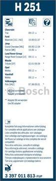 BOSCH 3 397 011 813 - Щетка стеклоочистителя unicars.by