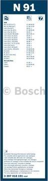 BOSCH 3 397 018 191 - Щетка стеклоочистителя unicars.by