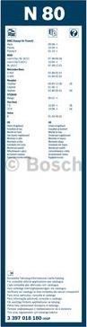 BOSCH 3 397 018 180 - Щетка стеклоочистителя unicars.by