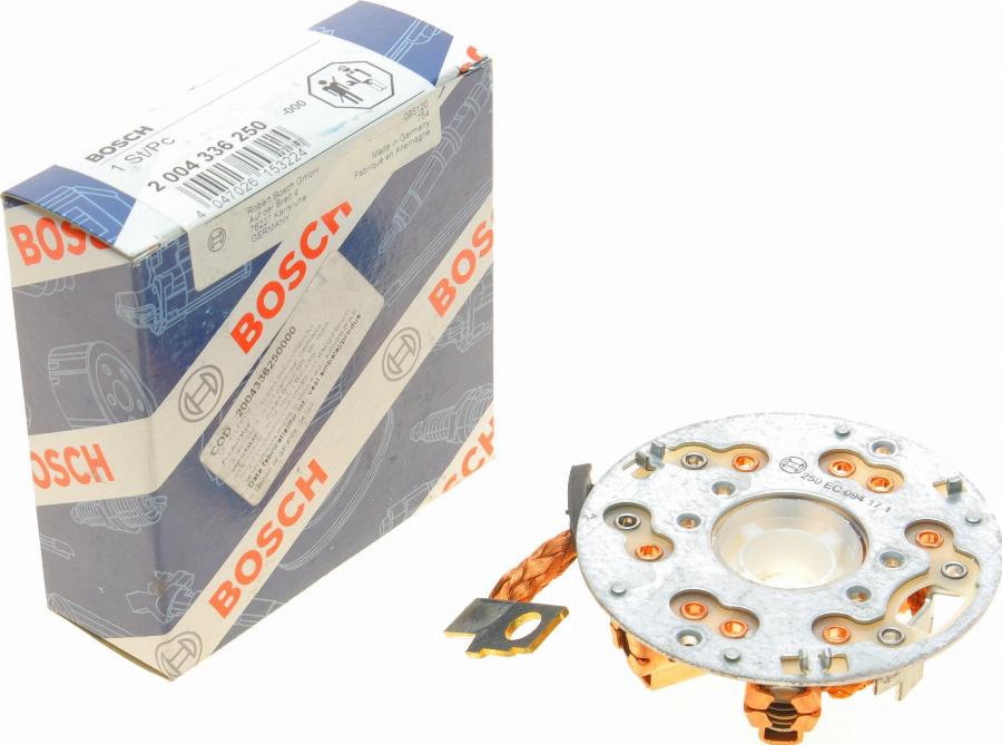 BOSCH 2 004 336 250 - Кронштейн, угольная щетка unicars.by