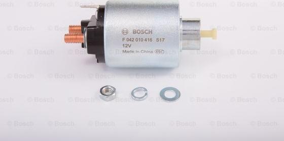 BOSCH F 042 010 416 - Тяговое реле, соленоид, стартер unicars.by