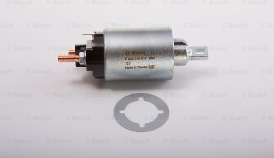 BOSCH F 042 010 517 - Тяговое реле, соленоид, стартер unicars.by