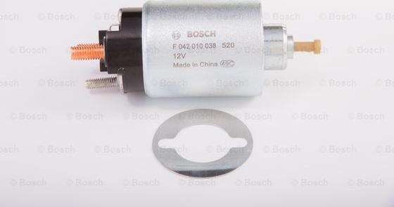 BOSCH F 042 010 038 - Тяговое реле, соленоид, стартер unicars.by