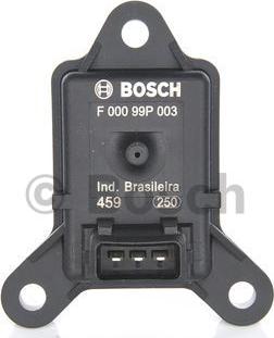 BOSCH F 000 99P 003 - Датчик, давление во впускной трубе unicars.by