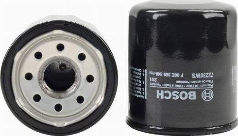 BOSCH F 00E 369 840 - Масляный фильтр unicars.by