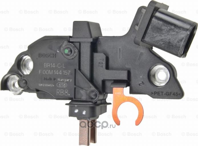 BOSCH F 00M 144 157 - Регулятор напряжения, генератор unicars.by