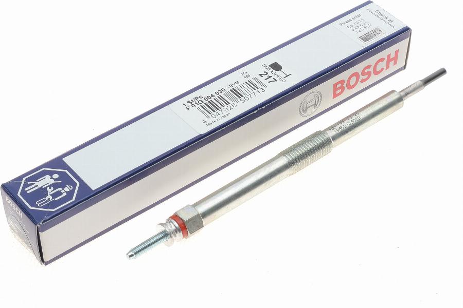 BOSCH F 01G 004 030 - Свеча накаливания unicars.by