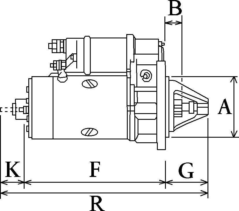 BOSCH F 032 111 680 - Стартер unicars.by