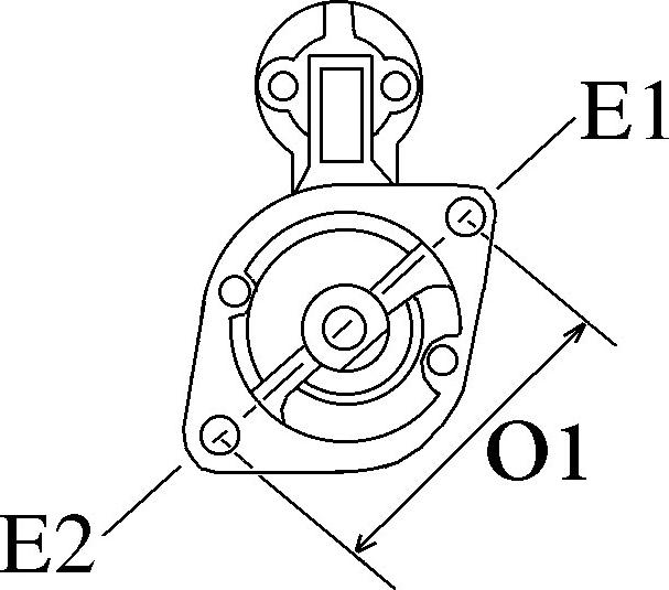 BOSCH F 032 113 513 - Стартер unicars.by