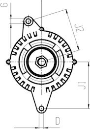 BOSCH F 032 111 626 - Генератор unicars.by